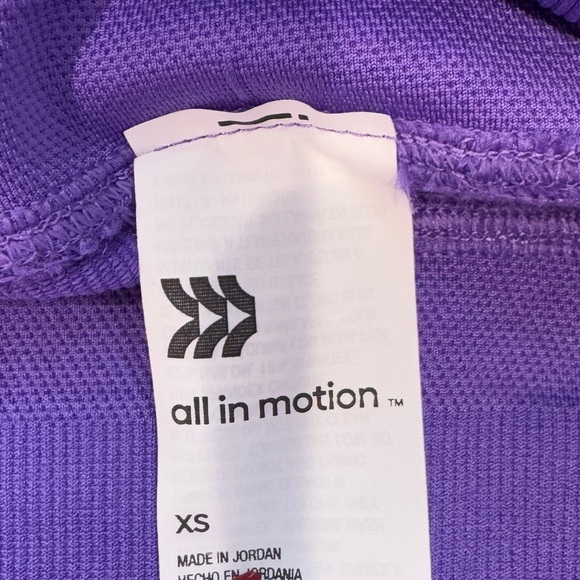 All in Motion Seamless Core 6” Purple Women’s Shorts (XS) - Picture 8 of 9